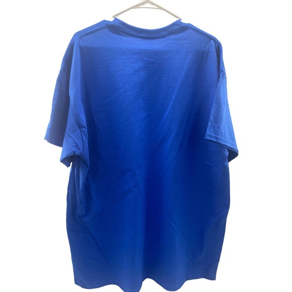 Disc Golf Shirt 99 PROBLEMS Disc Golf Custom Vinyl Logo XL T-Shirt Blue - Picture 3 of 7